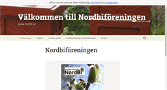 Desktop Screenshot of nordbi.nu