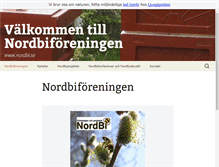 Tablet Screenshot of nordbi.nu